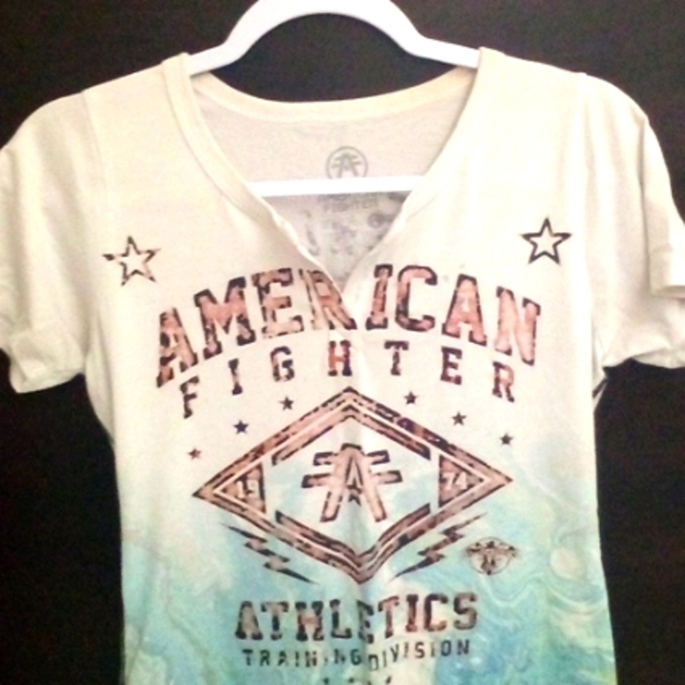 Women's American fighter top size m